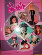 BARBIE DOLLS The Story of Barbie BOOK Color Picture's descriptions Hardback