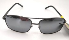Foster Grant SOLO Polarized Black Gray Sunglasses NEW
