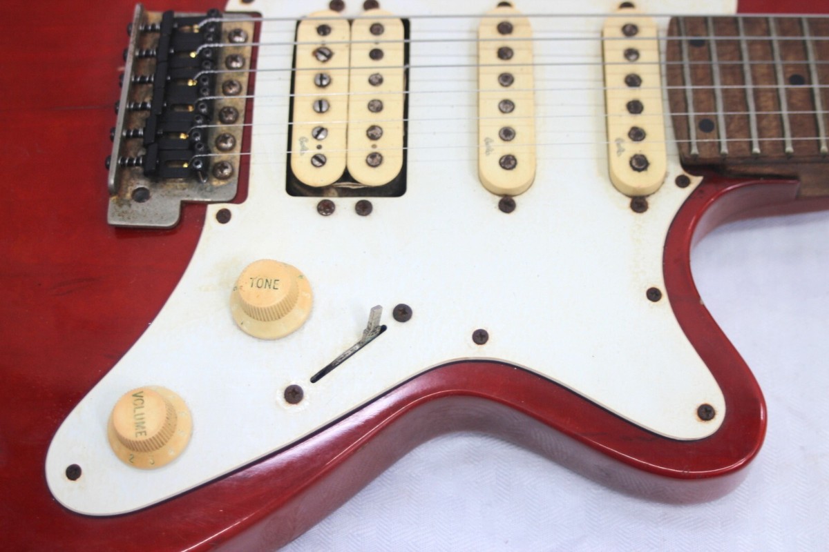 1993 Godin SD-24 6 String Red Bass Guitar- Read Full