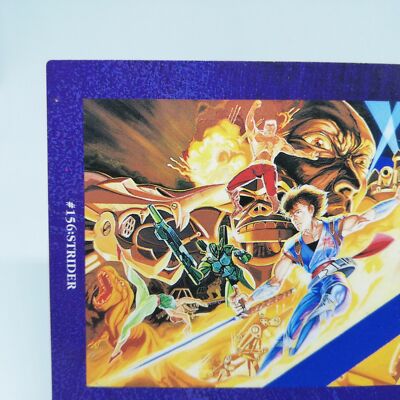 No.156 STRIDER WORLDS ALL CAPCOM WORLD Card Dass Masters JAPAN