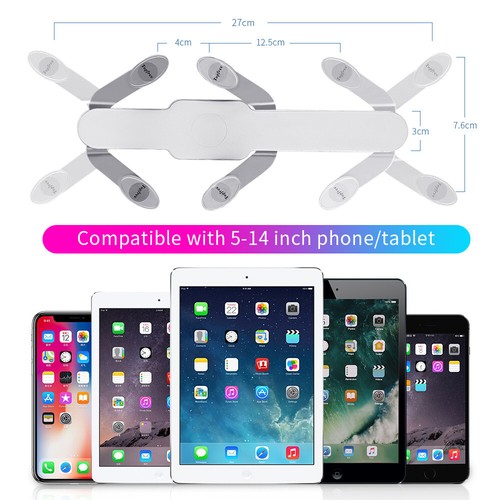 3in1 Desk Tablet Wall Mount Bed/Car/Wall Holder for 7-10" iPad 5/4/3 Samsung - Picture 12 of 14