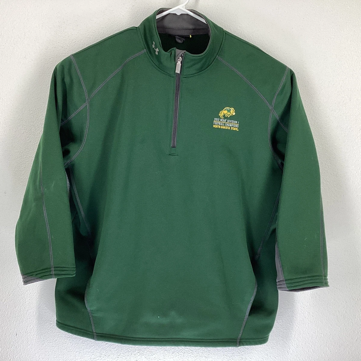 NDSU Under Armour Softshell Light Jacket Men s Size XXL Green UA Football Champs