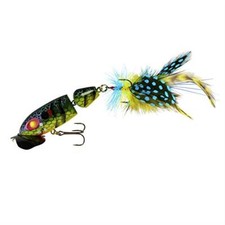 Jointed Jitterbug 2.0 Topwater Bass Fishing Lure, 2 1/2 Inch, 3/8 Blue Kill