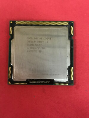  Intel Core i3-540 Desktop PC CPU Processor 3.06GHz SLBMQ 4MB LGA1156 WRNTY