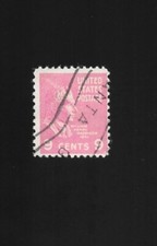 9 Cents William Henry Harrison US Postage 1938-1943 (Used)