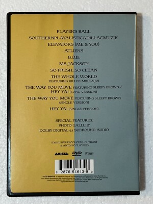 OutKast The Videos (2003 Arista/BMG DVD) Ms Jackson Hey Ya