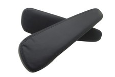 Seat Armrest Leather Pvc Covers For Bmw E34 89-95 E32 1988-94 Black