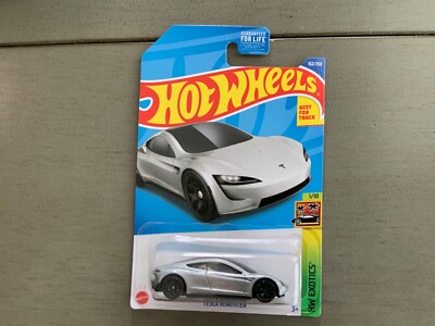 HOT WHEELS COLLECTION TESLA ROADSTER MODEL S 3 X Y PLAID UPDATED 8/1/26