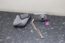 Canon Digital Camera Ixus 65 Silver 6MP Battery and 1gb Card NO CHARGER WORKING