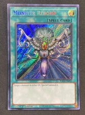 Yugioh - Monster Reborn Secret Rare 1st Edition