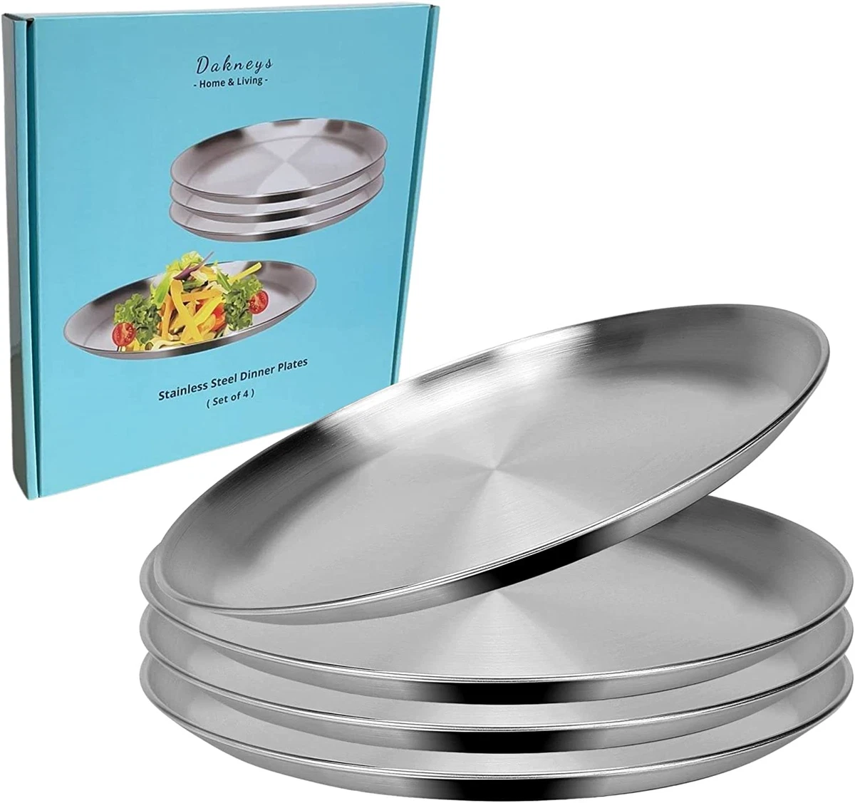 Metal top camp dishes