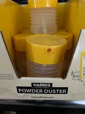 New 6-pack Harris Diatomaceous Earth Powder Duster Removing Fleas Ants Bed Bugs