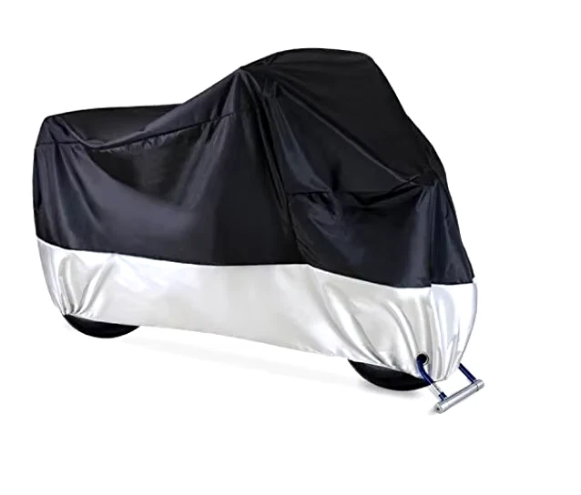 Housse Moto Étanche 110x200 Cm - Protection Complète Contre Pluie, Poussière & UV