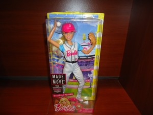 barbie made to move baseball player