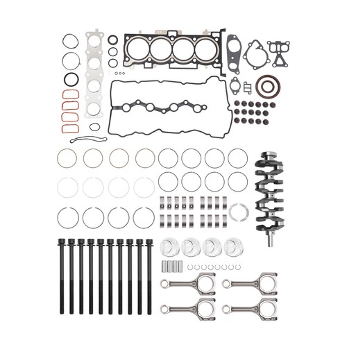 Engine Rebuild Kit Crankshaft & Pistons Gasket & Conrods for G4KJ 2.4L Hyundai - Picture 21 of 21