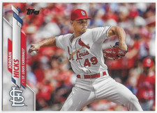 2020 Topps #511 Jordan Hicks - St. Louis Cardinals