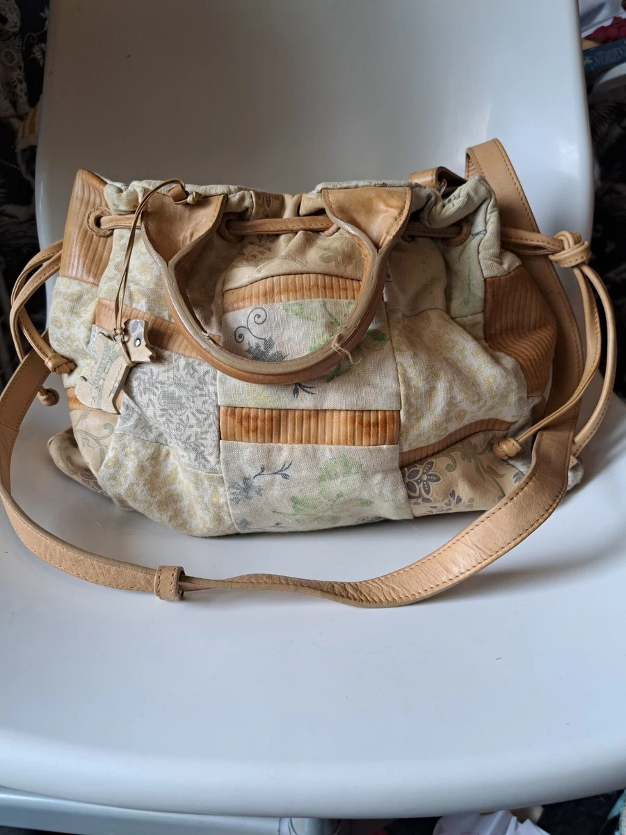 Vintage Radley Patchwork Handbag Strap Magnetic