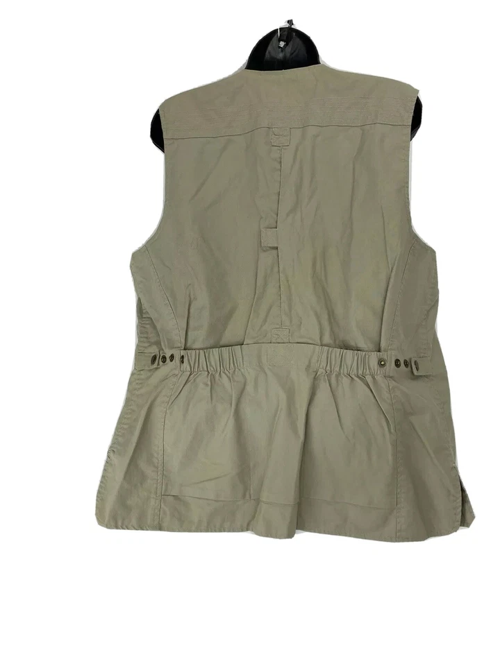Chasm Womens Outdoor Fishing Hunting Vest Size Medium 8/10 Tan EUC Nice - Image 2 of 4