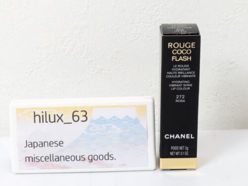 Chanel Rouge Coco Flash Le Rouge Hydrating Vibrant Shine Lip 272 Rosa Limited - Picture 5 of 24