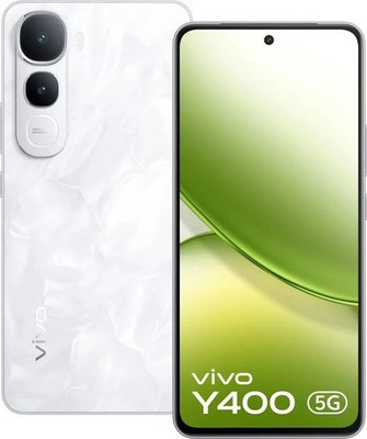 Vivo Y400 5G (White 128 GB 8GB RAM) 6.67 inch Global Version-''NO TARIFFS IN USA''
