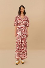 FARM Rio Tropical Cameo Maxi Dress Size Small