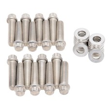Edelbrock 8564 Chevy Bbc Intake Manifold Bolts 12pt Head 38in-16 Thread Steel Edelbrock 8564 Chevy Bbc Intake Manifold Bolts 12pt Head 38in-16 Thread Steel