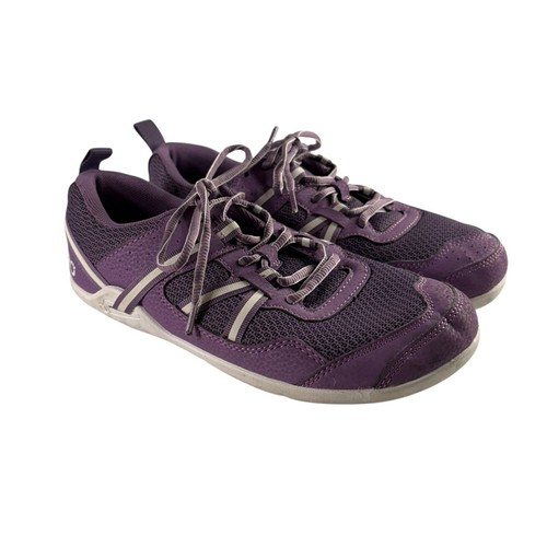 Xero Prio Barefoot Shoes Womens 6.5 Purple Minimalist Mesh Running Sneakers