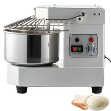 Commercial Electric Food Mixer 8.5Qt Stand Dough Mixer Dual Rotation 450W