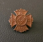 Beautiful 1883 Civil War Woman's Relief Corp Pin-WRC-Lapel-Hat Pin