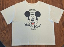 Vintage Original Mickey Mouse Club House Member 1955 T Shirt
