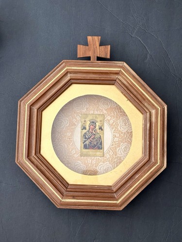 Vintage stefanothiki. Container for Wedding Crowns (stefana)