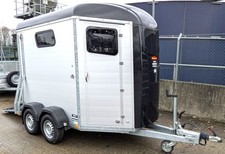 Premium Bockmann German Built Twin Horse Box Trailer - Deluxe model