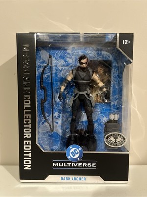 DC Multiverse Dark Archer Platinum Green Arrow Collector Edition #40 7'' Figure