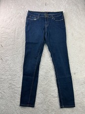 Red Blue Denim Women's Jeans Size 5 Dark Wash Stretch Skinny