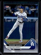 2025 Topps Now World Series Champions Yoshinobu Yamamoto SP Image Variation #10