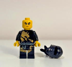 LEGO Ninjago Cole DX Minifigure with Spinner &ndash; Sets 2520 2170 2409 Gold Dragon