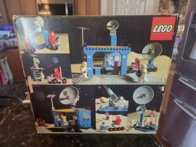 VTG LEGO Classic 493 Space Command Center NEAR Complete W/Box & Instructions 