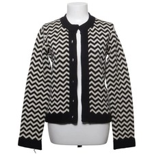 Stockholm, Strickjacke, Damen, Größe: M, AUDREY CARDIGAN, Schwarz/Weiß #cWJ