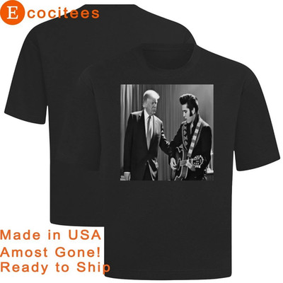 Donald Trump VS Elvis Poster T-shirt