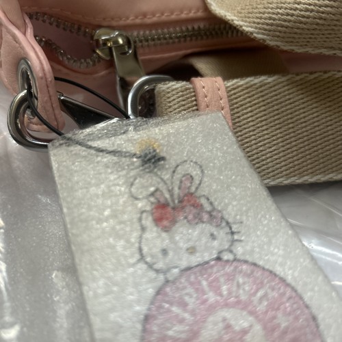 ๐ผ๐ฆ Kipling ๐ผ๐ฆ Hello Kitty Kala Rabbit Bunny Pink Crossbody Bag Purse ๐ผ GB48 - Picture 12 of 12