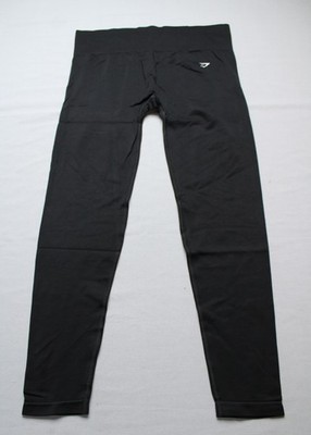 Gymshark Womens Body Fit Second Skin Everyday Seamless Leggings NN7 Black XL NWT