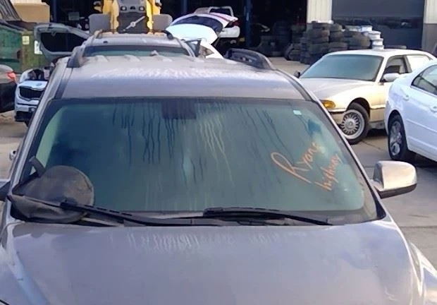 10 2011 12 13 14 15-17 Chevy Equinox conductor trasero izquierdo manija de puerta izquierda en gris GHA Foto 3 de 4