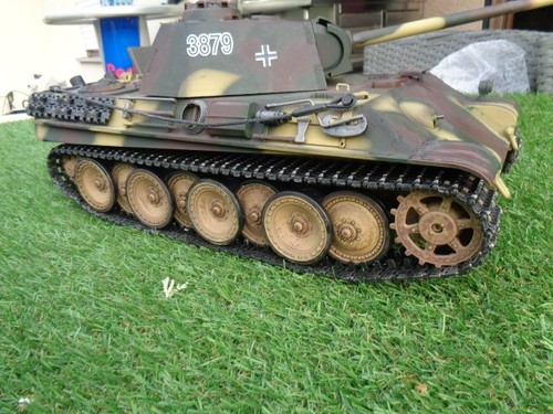 Torro RC Panzer "Panther G" Heng Long 1:16 2.4 Ghz Airbrush UNIKAT - Bild 6 von 22