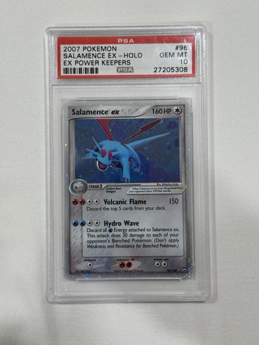 Salamence ex graded PSA 10 for sale on eBay