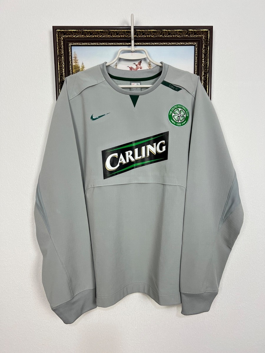 ヴィンテージ フットボールシャツitimi hooked jantique Vintage Nike Celtic Football Train Sweatshirt Soccer Track Top