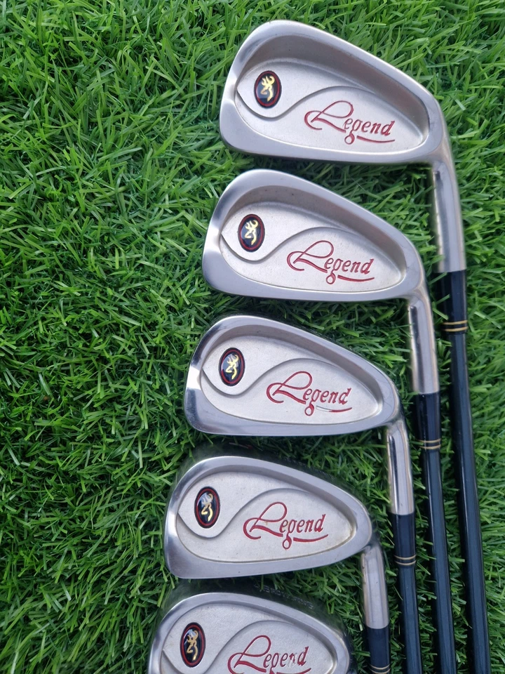 Browning Legend Irons 3,4,5,7,8,9,PW,SW - Regular Flex Graphite Shafts - RH - Image 4 of 4