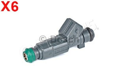 BOSCH x6 pcs Injector For PEUGEOT CITROEN 206 Cc Sw 307 406 407 607 0280156328
