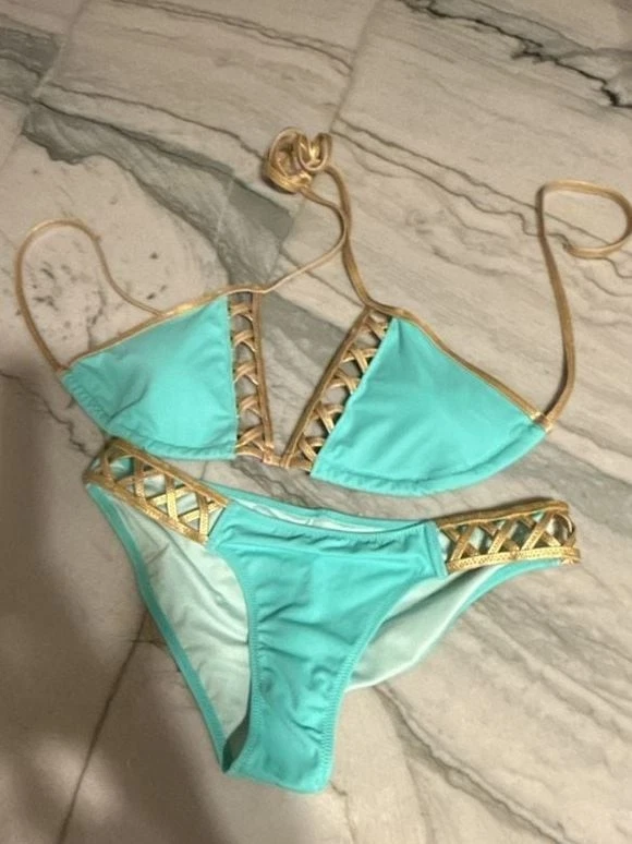 Victoria's Secret Blue Bikini Swimwear for Women for sale | eBay