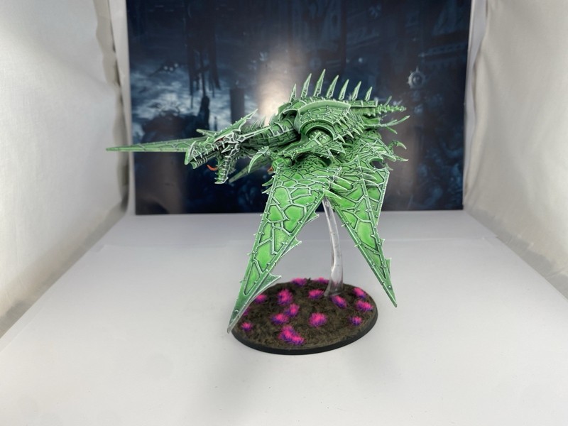 Warhammer 40k Chaos Space Marines Heldrake Pro Painted & Bases Games Workshop