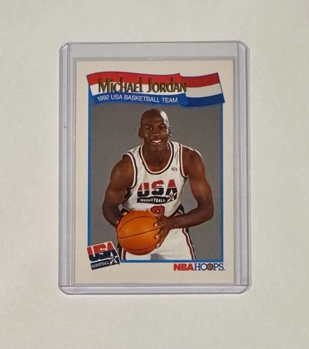 NBA Hoops 1991-92 Michael Jordan #579 USA Basketball Team Card